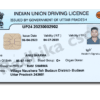 Driving Licence Chip Card