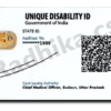 PVC UDID Card