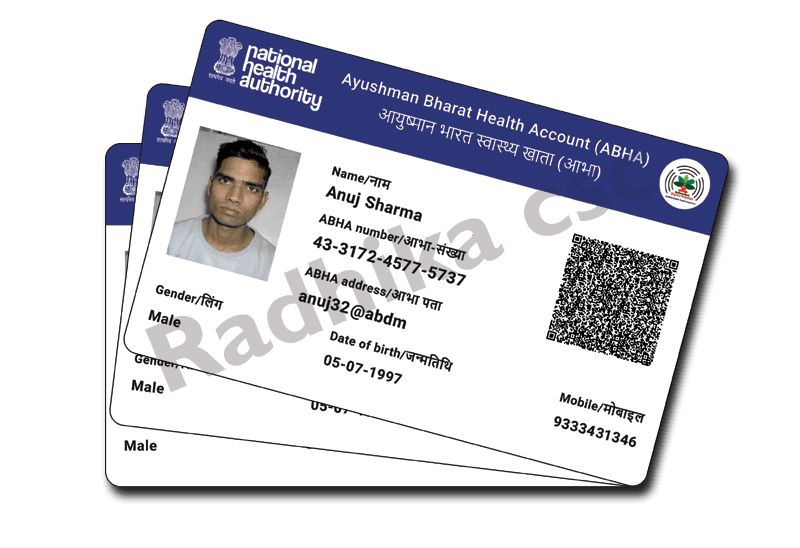 PVC Abha Health Card