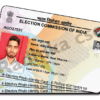 PVC Voter ID card