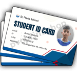 School/Office I Card with Feeta- Waterproof PVC ID Card