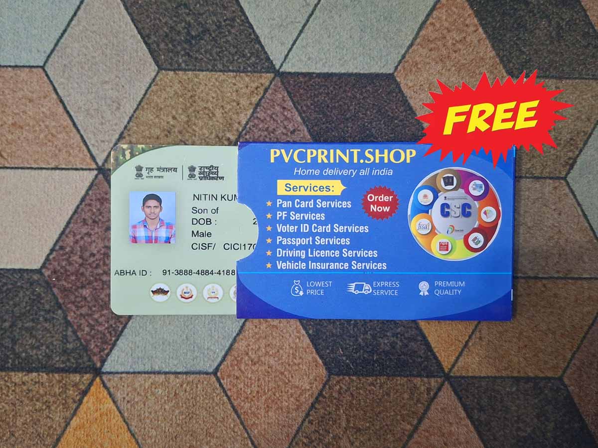 CAPF Ayushan PVC Card - Image 4