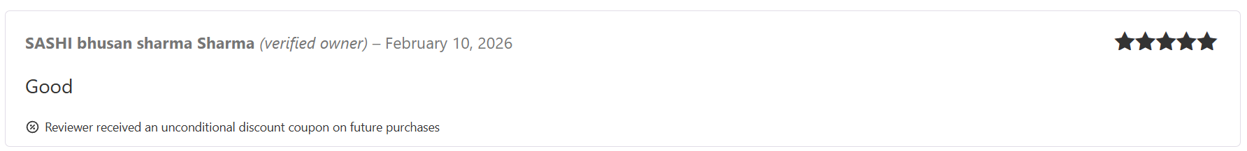 Customer review on pvcprint.shop (2)