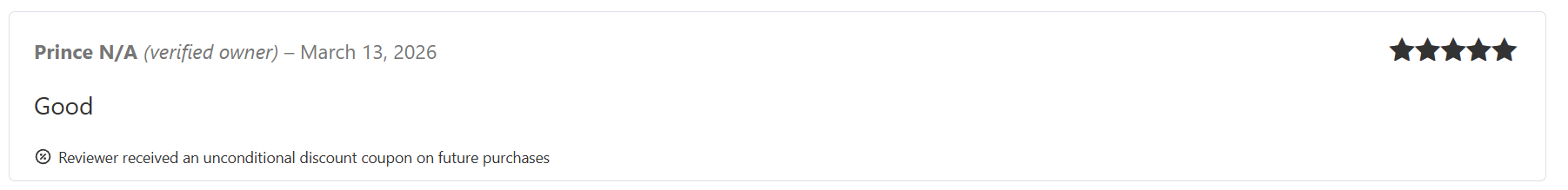 Customer review on pvcprint.shop (8)