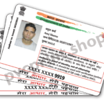 Masked Aadhar PVC Card