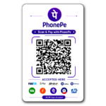 PhonePe PVC QR Code Print