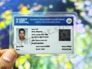 ABHA Liminated Card