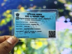 West Bengal Ration Liminated Card