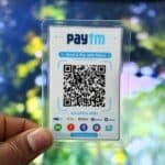 Paytm QR Code Liminated Card