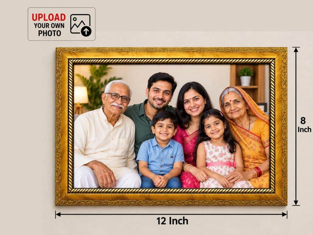 Family photo 8x12 frame