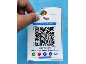 Gpay QR Sticky QR code