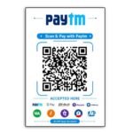 Paytm Sticky QR code