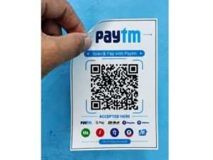 Paytm Sticky QR code