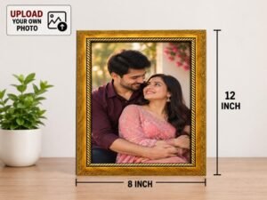 Personalize couple photo 8x12 frame
