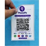 PhonePe Sticky QR code
