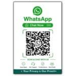 Whatsapp Sticky QR code