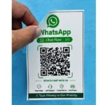 Whatsapp Sticky QR code
