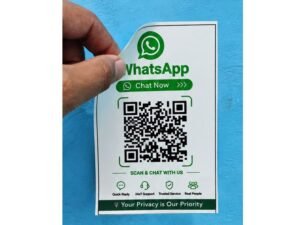 Whatsapp QR Sticky QR code